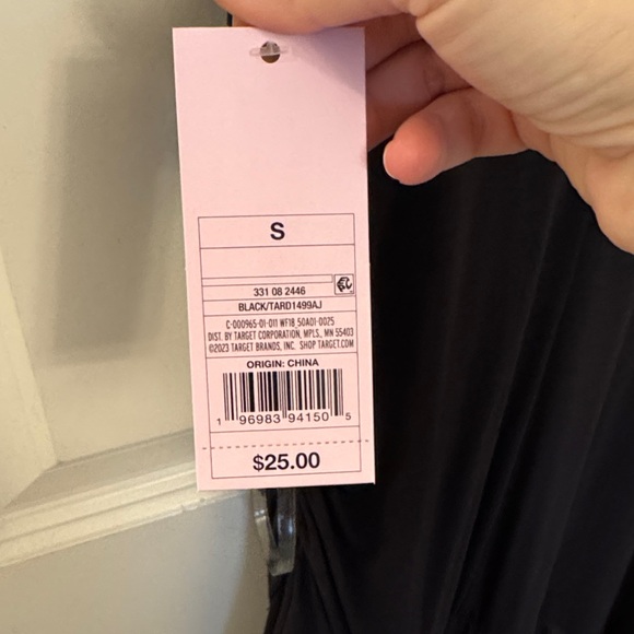 Black Ruffled Dress - Picture 3 of 4